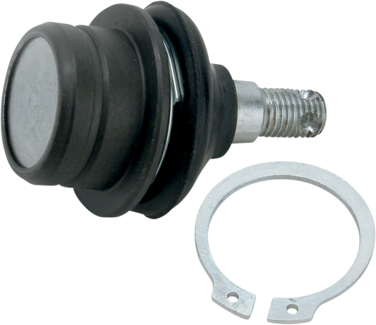 Heavy-duty MOOSE OFFROAD upper ball joint for KXF and LTZ400, compatible with Honda, Kawasaki, and Suzuki motorcycles.
