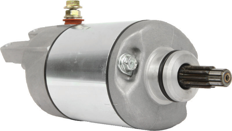 QuadBoss 495767 engine starter for Honda TRX500FA FourTrax Foreman Rubicon, showing the durable replacement starter motor.
