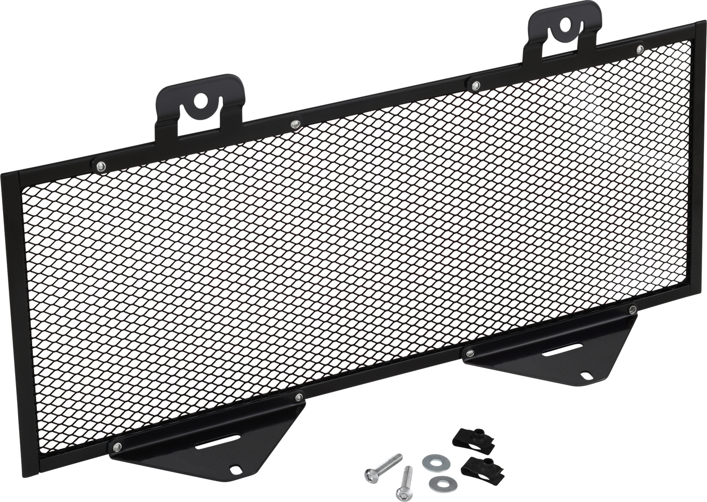 Bill's Exhausts SHOW CHROME Radiator Grille for Ryker 41-419 engine, featuring a shiny chrome finish and intricate design.