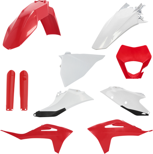 ACERBIS Full Replacement Body Kit - OEM Red/White/Black 2872817118 - Howling Moto