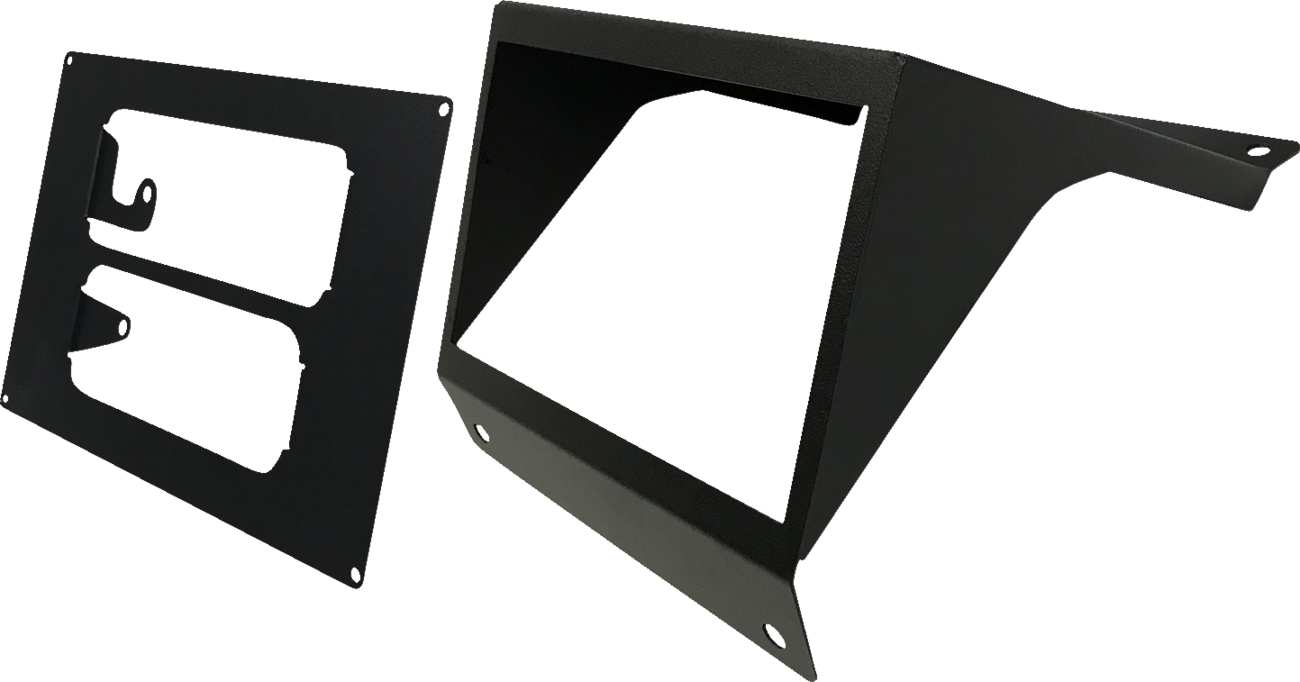 Bill's Exhausts NAVATLAS Mount Kit for Defender DEFKIT engine, showing the engine mounting components and installation parts.