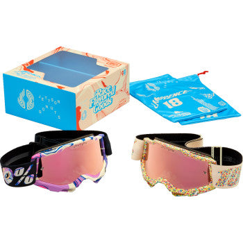 100% Accuri 2 Goggles Pack - Donut - 2 Pack 50056-00002 - Howling Moto