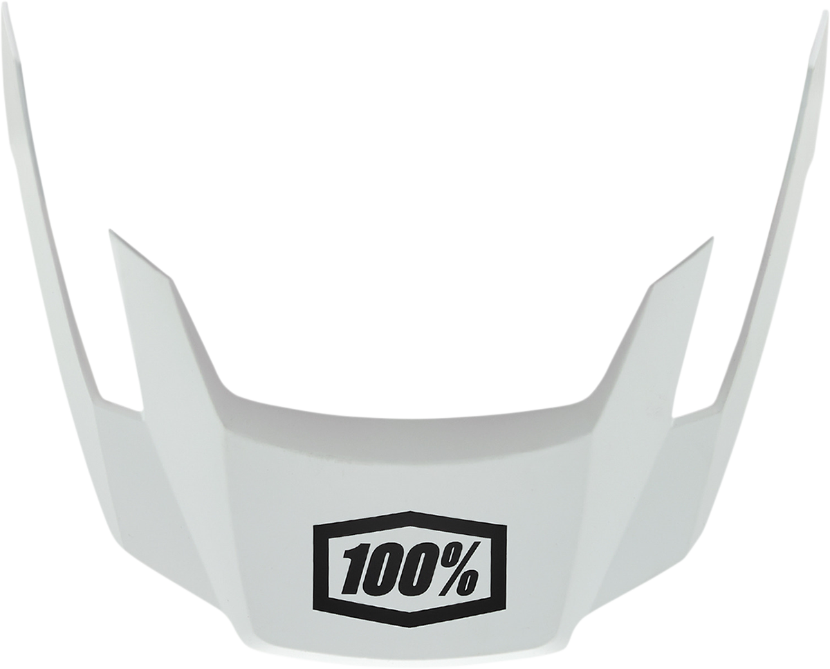 100% Altec Visor - Light Gray - S/M/L/XL 89025-00008 - Howling Moto