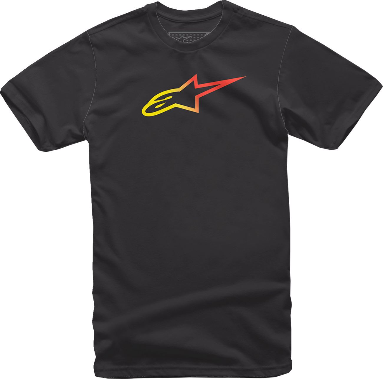 Black Alpinestars Ageless Fade T-Shirt in XL, featuring a stylish fade design and branding on the front.