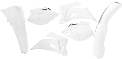 White ACERBIS standard replacement body kit for Yamaha YZ250/450F 2006-2009, includes body panels and fenders.