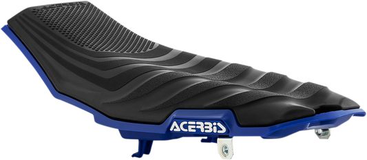 Acerbis X-Seat Air black motorcycle body part for Yamaha, featuring a sleek design and durable construction.