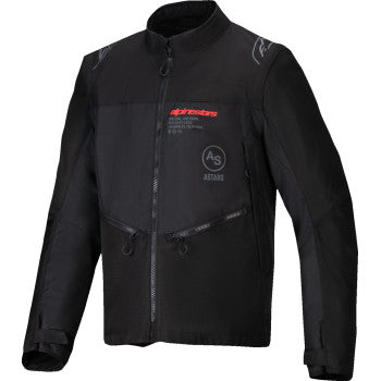 Black Alpinestars Pro-Dura motorcycle jacket in 2XL with protective padding and durable fabric, designed for high-performance riding.