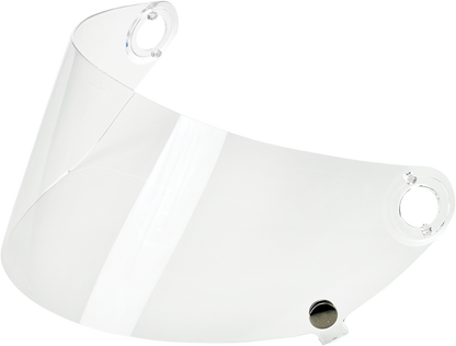 BILTWELL Gringo S Shield Gen 2, clear helmet part, designed for BILTWELL motorcycle helmets, with a transparent protective visor.