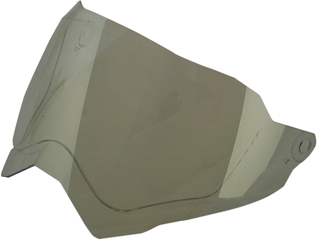 Gold mirror shield for helmets, AFX FX-41DS model, with a reflective outer surface and sleek design.