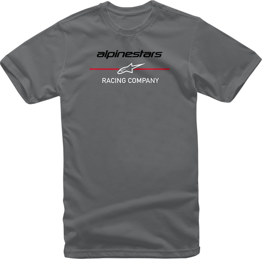 Charcoal Bill's Exhausts ALPINESTARS Bettering T-Shirt in 2XL, featuring the brand logo and stylish casual fit.