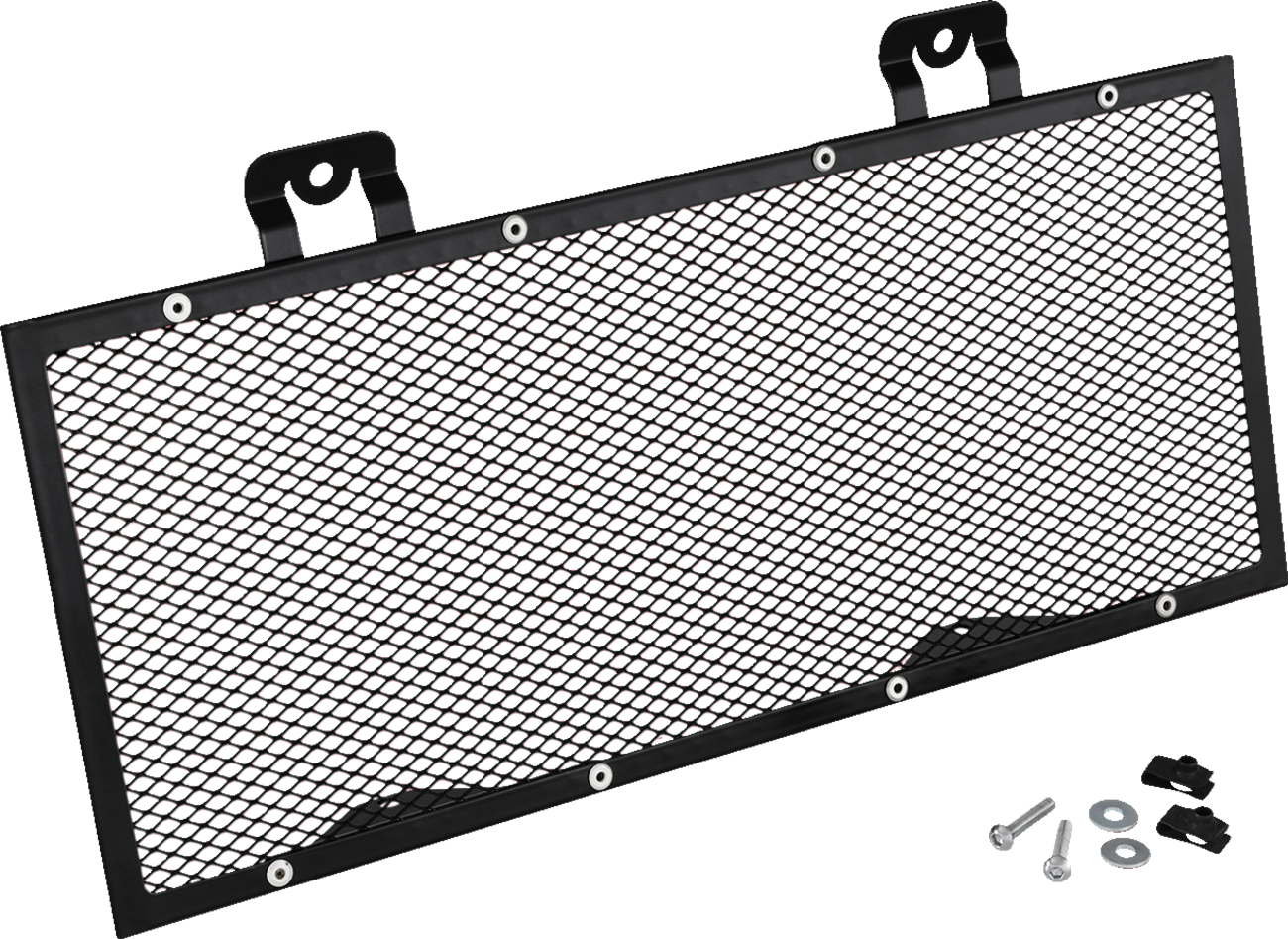 Bill's Exhausts SHOW CHROME radiator grille for Ryker 41-419 engine, featuring shiny chrome finish and detailed metal design.