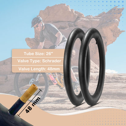 Hycline CrossBand Brown Wall mountain bike tire, 26-inch by 1.95-inch, featuring rugged tread for off-road cycling.