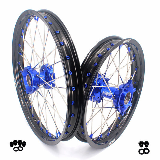 KKE 19 & 16 CNC Hub Kid's Big Wheels Rims For KTM SX85 2021-2024 Husqvarna TC85 2021-2024 - Howling Moto
