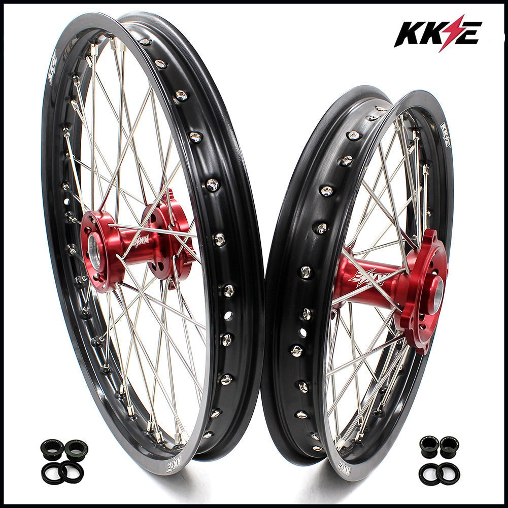 KKE 19/16 Kids Wheels Rims For HONDA CR80R CR80RB 1993-2002 CR85R CR85RB 2003-2008 - Howling Moto