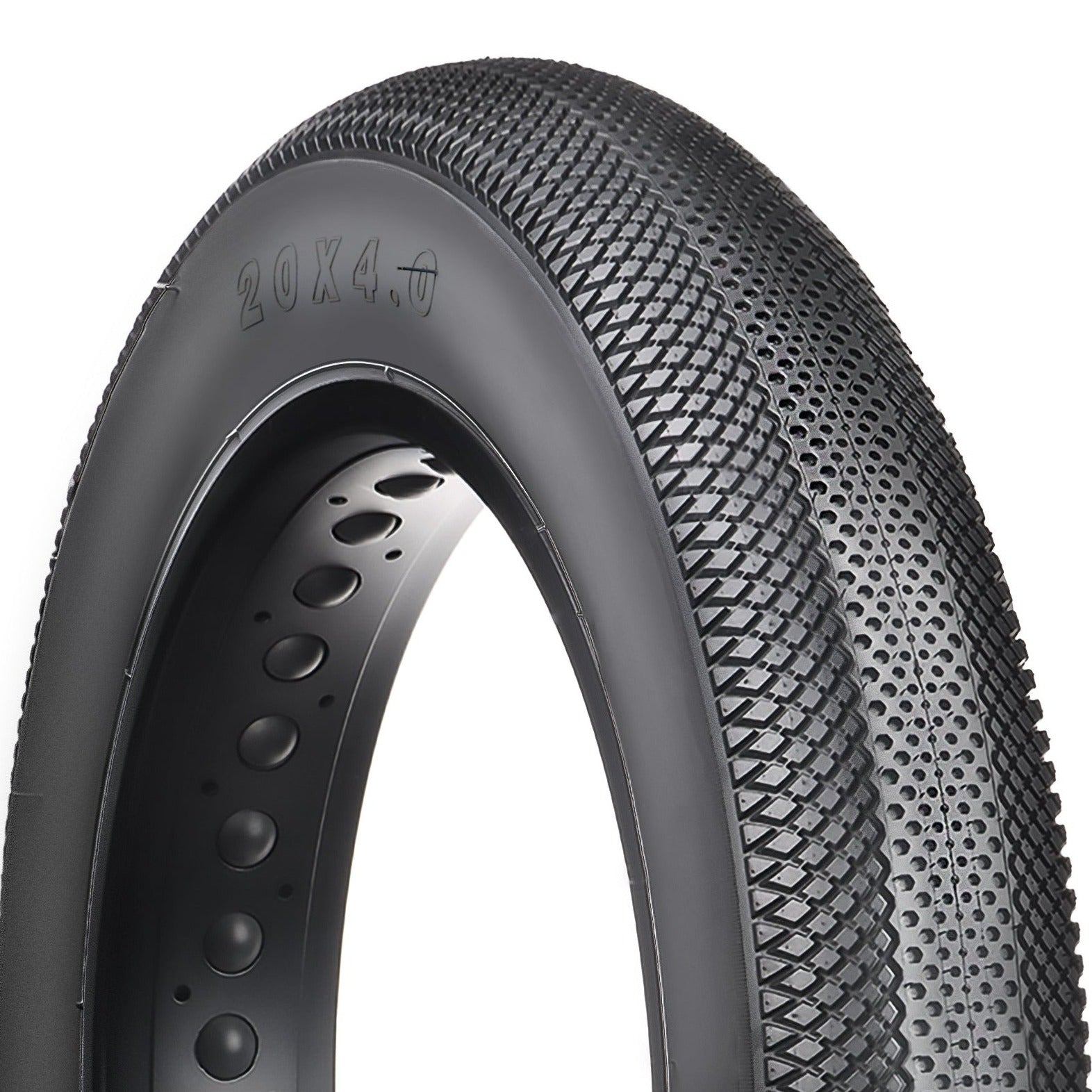 Hycline HyperPave E-Bike and Fat Bike tire with rugged tread and durable rubber for off-road cycling.