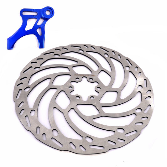 KKE Rear 220MM Disc with Adapter For SurRon Light Bee X, Segway X160/X260, E-Ride Pro SS  (Collective) - Howling Moto