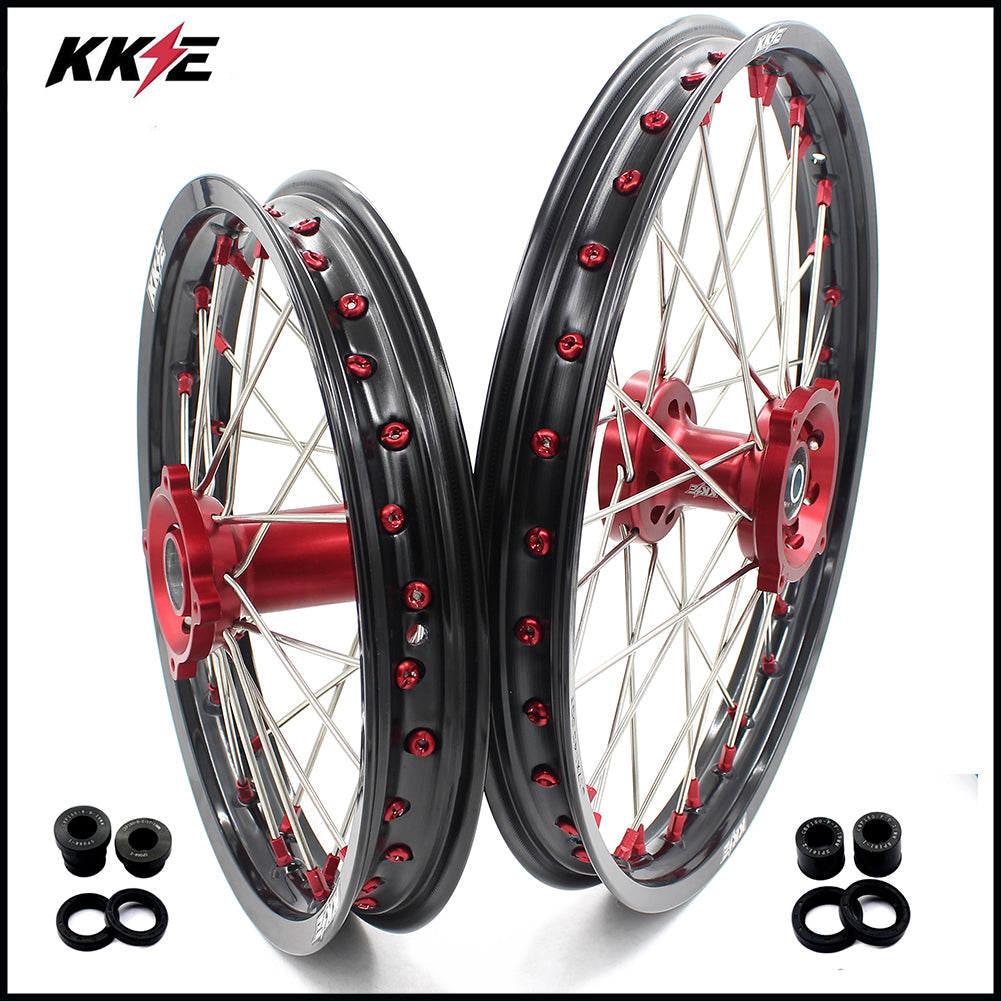 KKE 19×1.6/16×1.85 Kids Spoked Wheels For HONDA CRF150R CRF150RB 2007-2025 - Howling Moto