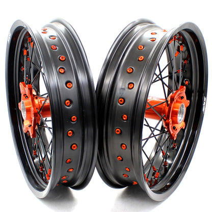 KKE 17Inch Supermoto Rims For KTM SX SX-F XC-F XC EXC EXC-F 2003-2025 - Howling Moto