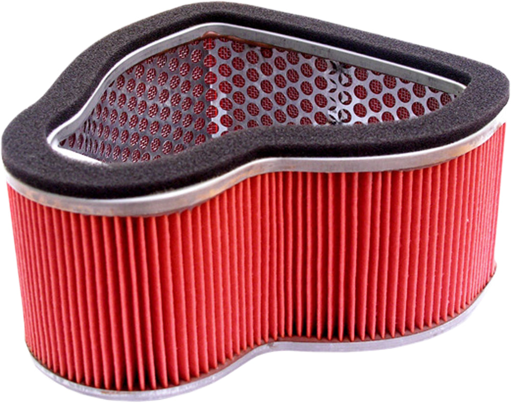 HIFLOFILTRO HFA1926 air filter for high-performance engines, shown with clean, pleated filter material and durable frame.