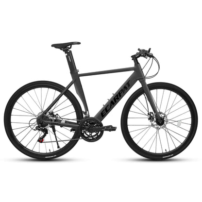 Hycline Ecarpat ZFA 700×32C bicycle tire mounted on a bike wheel with tread pattern visible.