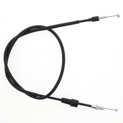 QuadBoss Honda TRX300 FourTrax throttle cable for 1988-1993 models, showing the black cable with metal connectors.