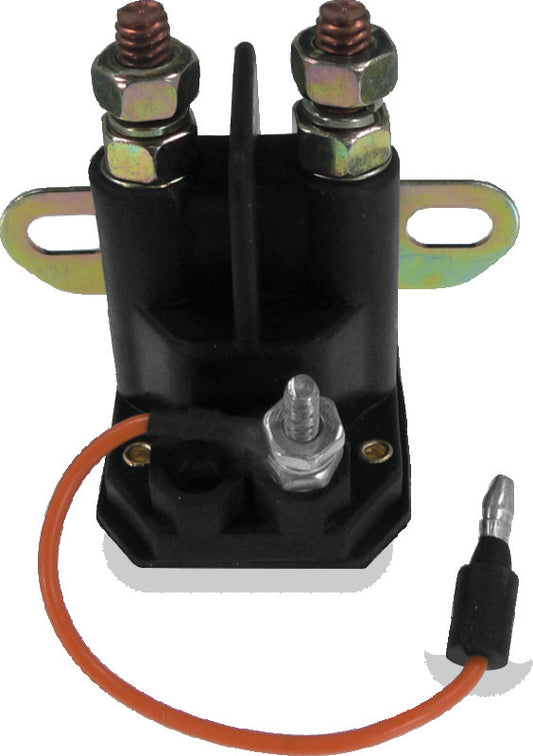 QuadBoss Polaris 300 2x4 starter solenoid and relay for ATV, showing the electrical component with wiring and connectors.