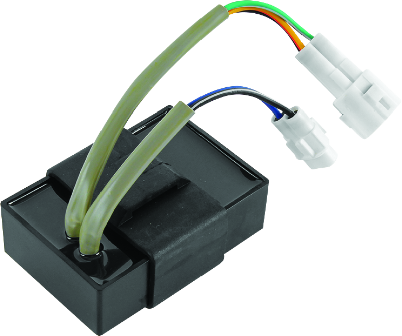 QuadBoss high-performance CDI module for Kawasaki KEF300 Lakota, model 95-03, part #402293, shown in the image.