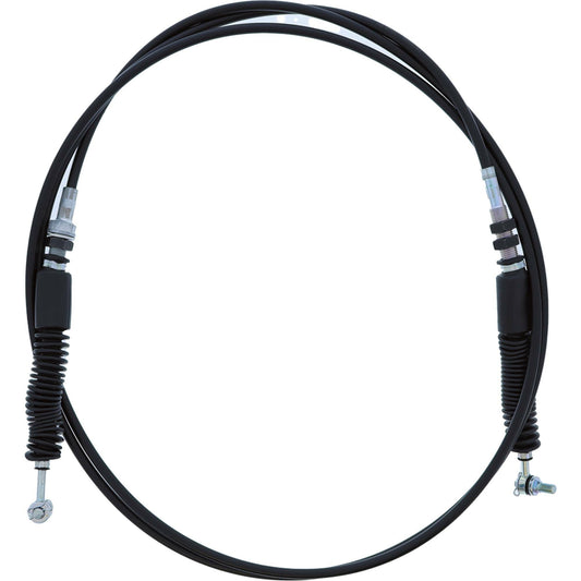 ALL BALLS UTV shift cable with heavy-duty design and weather protection, showing the sturdy cable and protective boots.