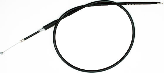 Black vinyl hot start cable for motorcycle, MOTION PRO brand, designed for reliable engine starting.