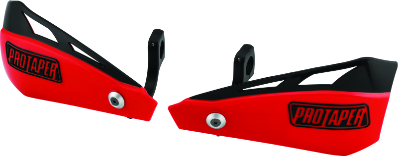ProTaper, ProTaper Brush Guard Kit - Red for Powersports Bikes with 7/8 Inch Bars