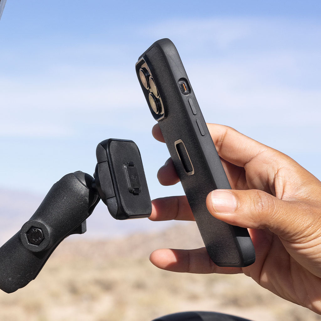 Ball Mount | Non Charging Locking | 1in - Howling Moto