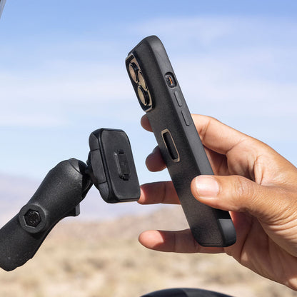 Ball Mount | Non Charging Locking | 1in - Howling Moto