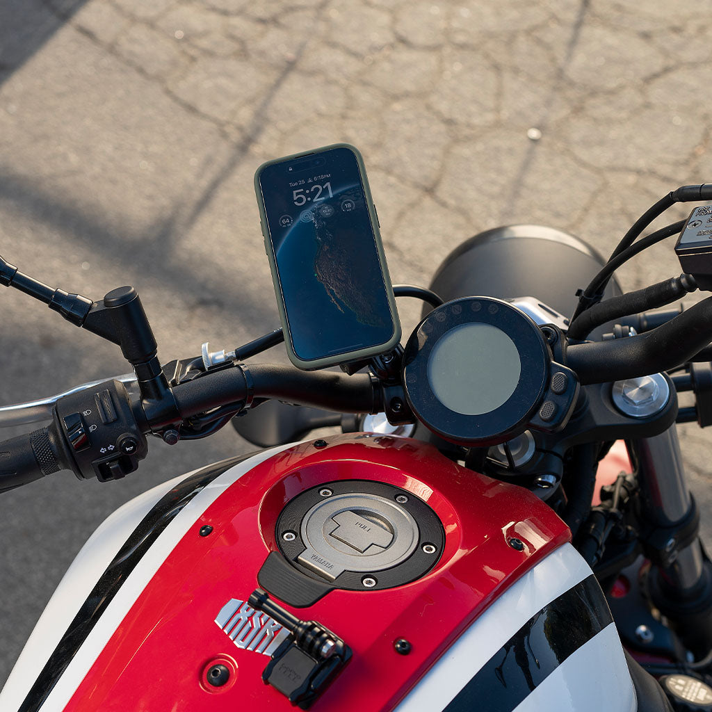 Ball Mount | Non Charging Locking | 1in - Howling Moto