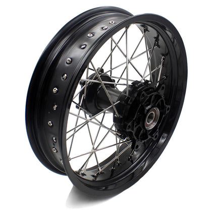 KKE 2.5*19/4.25*17 CUSH Drive Supermoto Wheels Set for KTM 990 950 Adventure 2003-2015