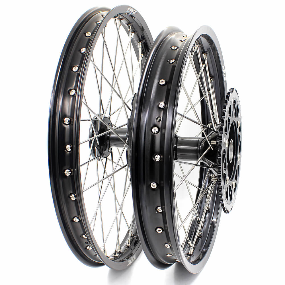KKE 21" 19" CRF250R CRF450R 2015-2025 For HONDA MX Casting Wheels Rims Set Different Color Comb Available - Howling Moto