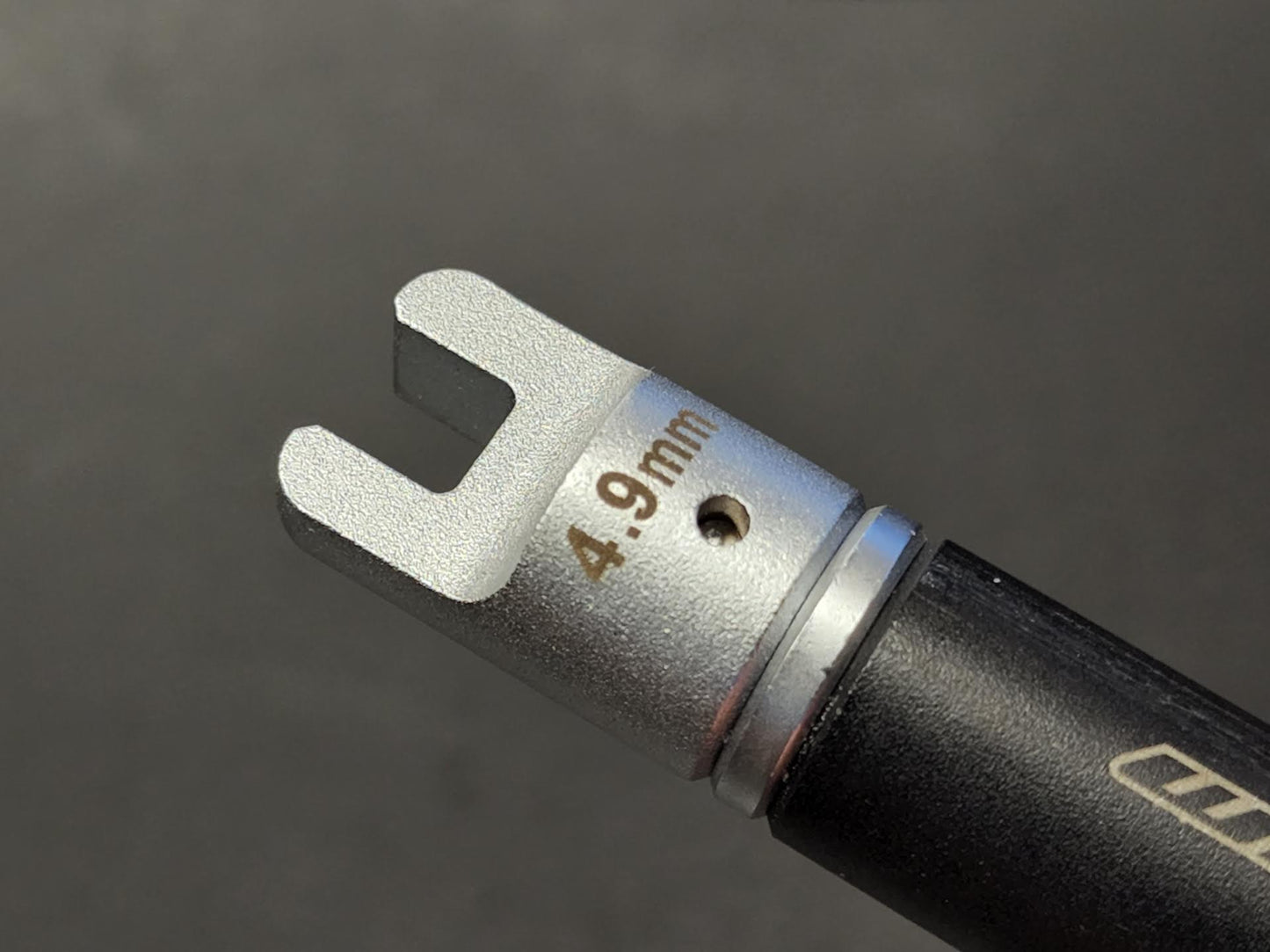 Pair of Warp9Racing spoke wrench tips for bike wheel maintenance, shown in image 2, designed for precise spoke adjustments.