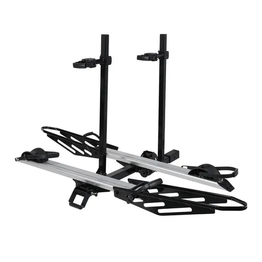 2-Bike E-bike Hitch Rack, EZ-FOLD Fat Tire Electric Bike Carrier - Howling Moto