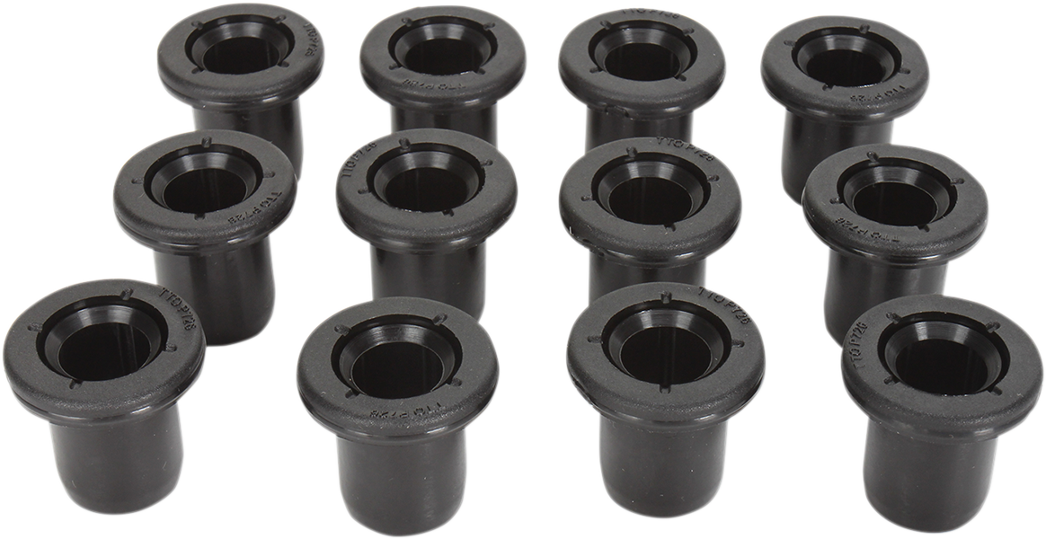 MOOSE OFFROAD rear suspension bushing kit with black bushings and metal components for durable off-road vehicle suspension.