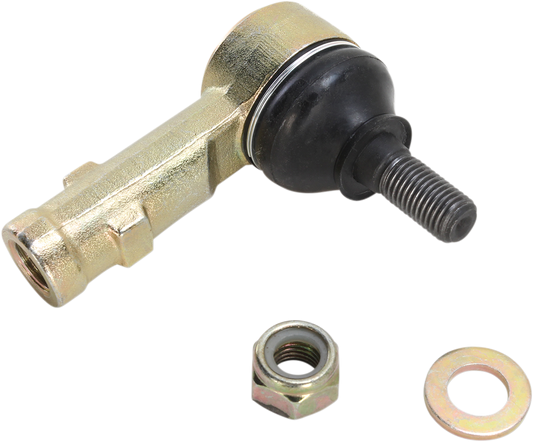 Moose Offroad UTV front outer tie end rod kit for steering replacement, shown in black with metal components.
