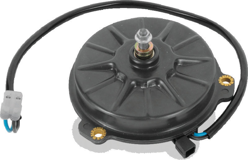 QuadBoss fan motor for Honda FourTrax Rancher and Foreman models TRX400FGA and TRX500FA, designed for engine cooling.
