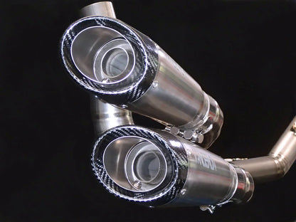 IN STOCK Vandemon Ducati XDiavel & Diavel S 1260 Vandemon Titanium Exhaust System 2016-22 SKU: DUCDVLTITANEXHA VA-9 - Howling Moto