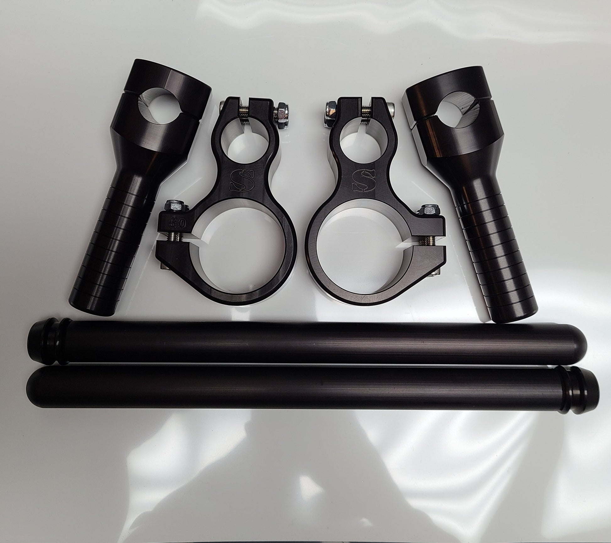 Fully Adjustable Clipons - Howling Moto