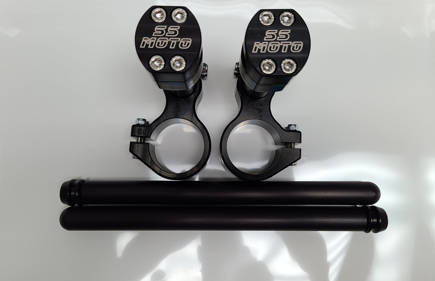 Fully Adjustable Clipons - Howling Moto
