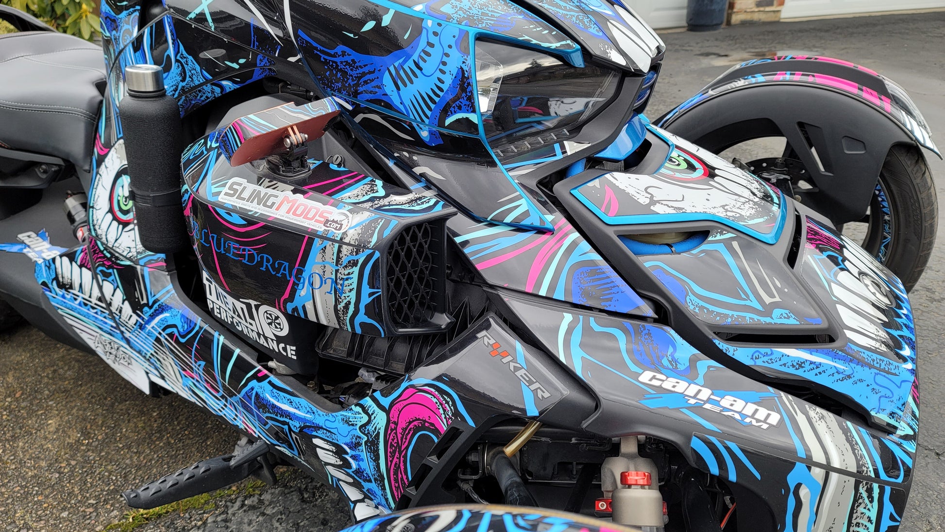Can-Am Ryker Intake Protective Grills - Howling Moto