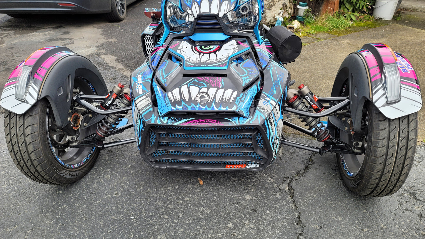 Can-Am Ryker Intake Protective Grills - Howling Moto
