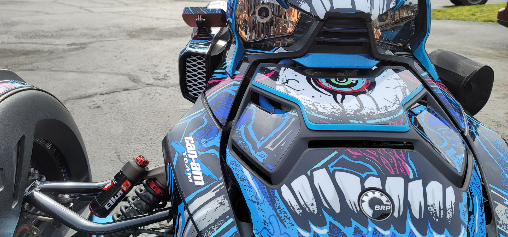 Can-Am Ryker Intake Protective Grills - Howling Moto