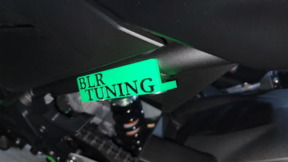 KAWASAKI Z400 & NINJA 400 PASSENGER PEG DELETE PLATE - Howling Moto