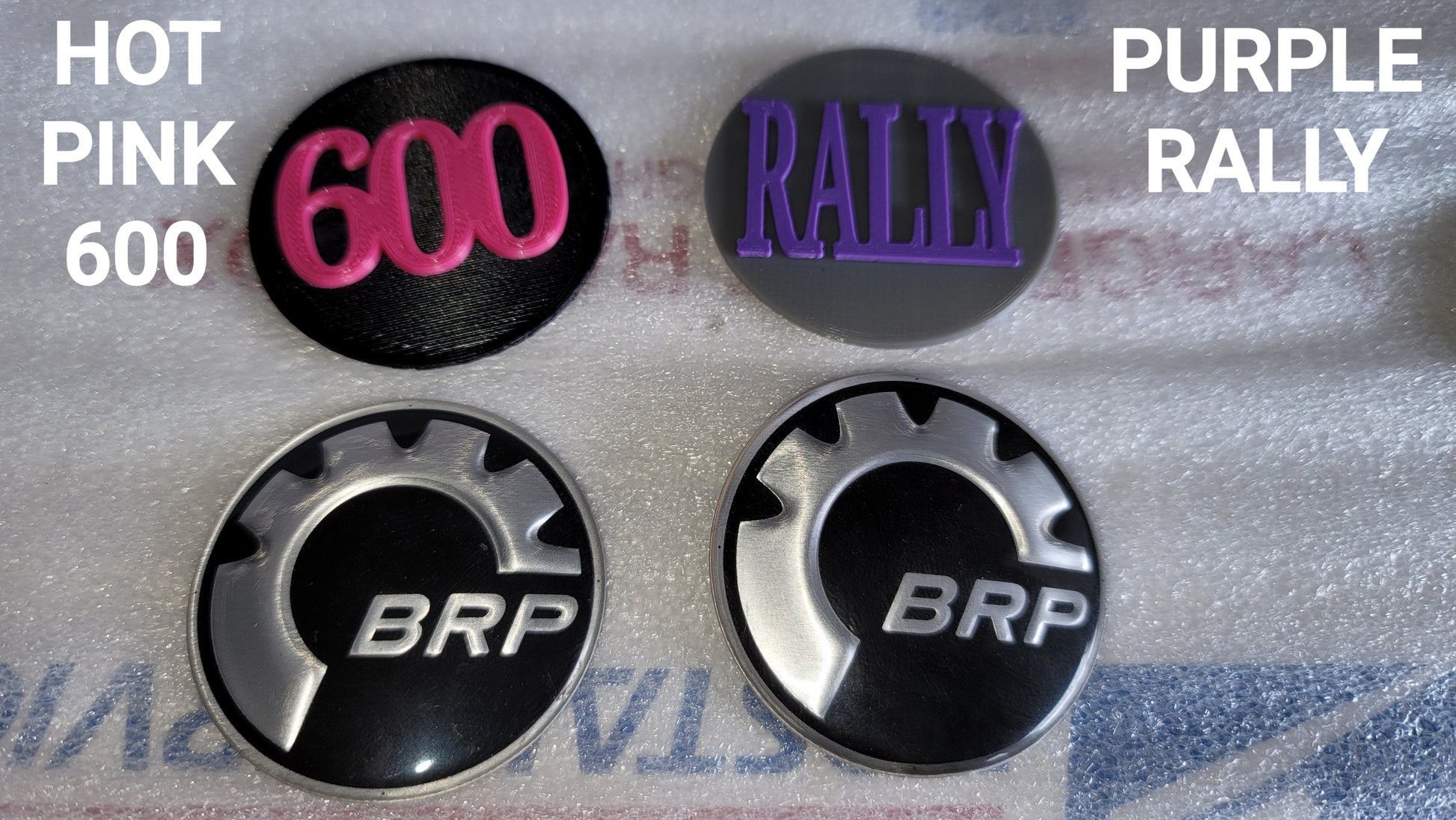 CAN-AM RYKER REPLACEMENT BADGES - FRONT & REAR - Howling Moto