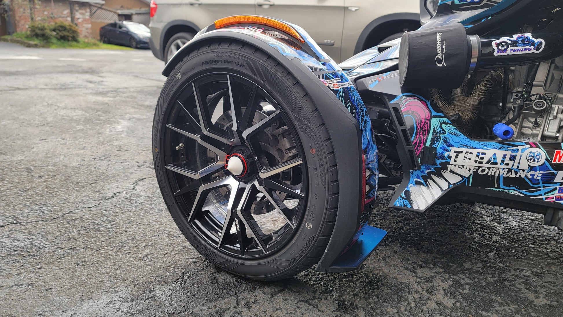 CAN-AM RYKER WHEEL CENTER CAPS - Howling Moto