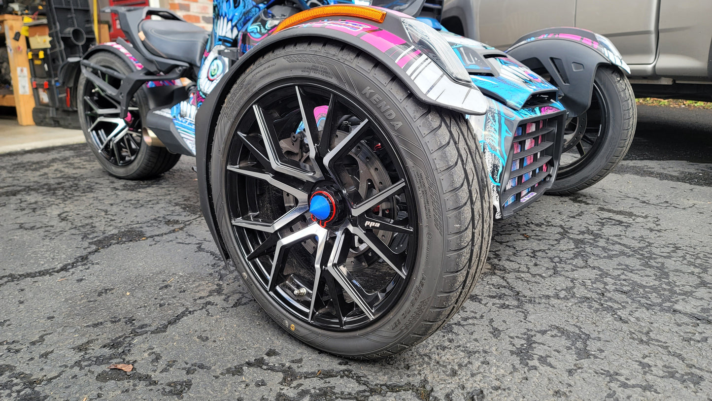 CAN-AM RYKER WHEEL CENTER CAPS - Howling Moto